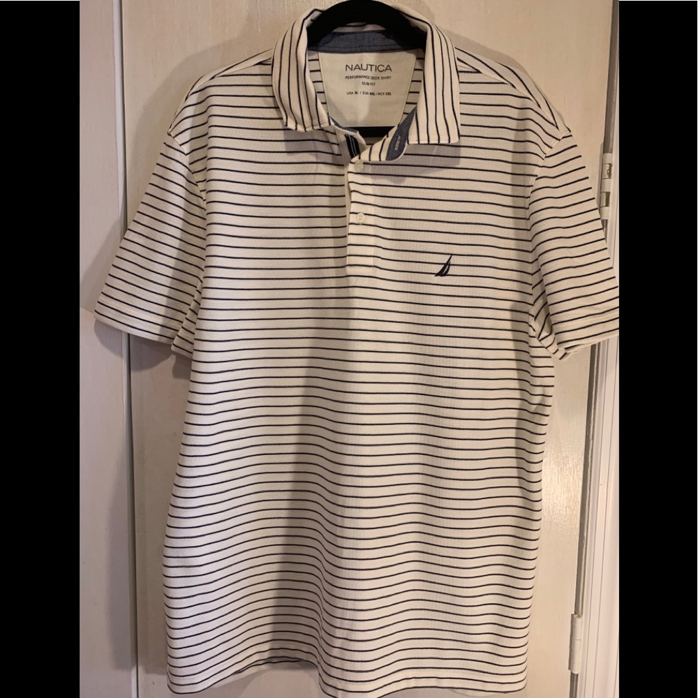 Nautical polo shirt